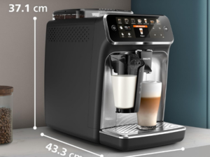 Philips 5400 Series Bean to Cup Coffee Machine LatteGo 12 Drinks EP5446/70 Black