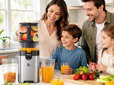 AMZCHEF Cold Press Juicer (165MM)