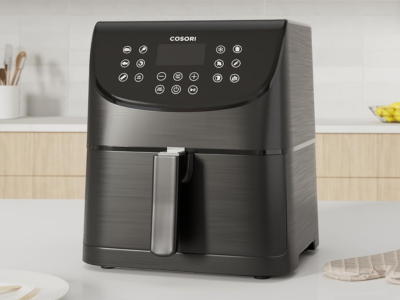 COSORI Air Fryers Oven, 5.5L XXL Oil Free Air Fryer 1700W, 11 Presets, LED Onetouch Screen, Nonstick Basket, Dishwasher Safe, CP158