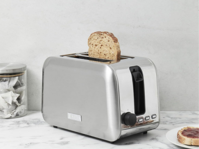 Haden Salcombe 4 Slice Toaster | Cream | Self-Centering | Lift and See | 1900-2300W