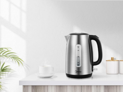 Midea Electric Kettle MK-17S30A3 1.7L Stainless Steel 3000W Fast Boil, BPA-Free