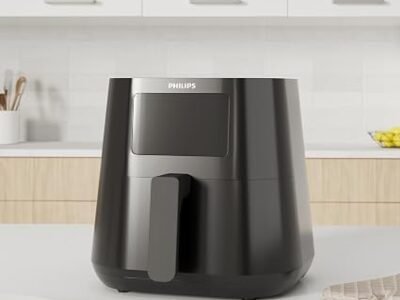 Philips Airfryer 3000 Series XL, 6.2L (1.2Kg), 14-in-1 Airfryer, 90% Less fat with Rapid Air Technology, Digital, Recipe app (HD9270/91)
