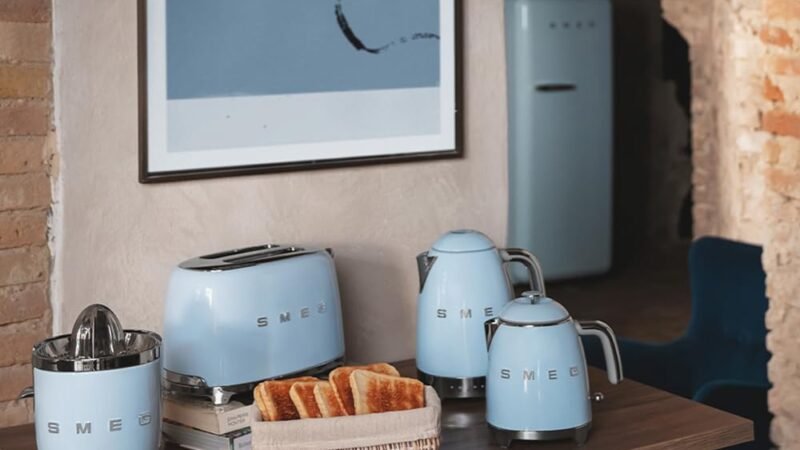 Smeg KLF04 Electric Kettle 1.7L 3KW 7 Temperature Settings and Keep Warm Function
