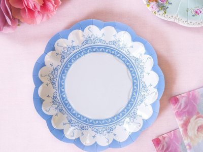Talking Tables Truly Scrumptious Floral Paper Plates 17cm Pack of 12